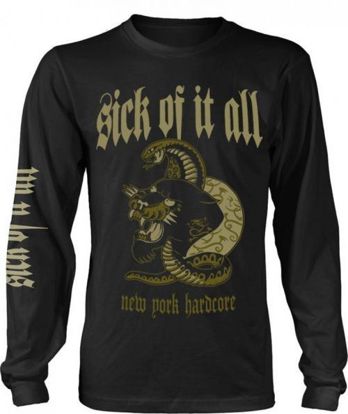 Sick Of It All Panther Long Sleeve Shirt S