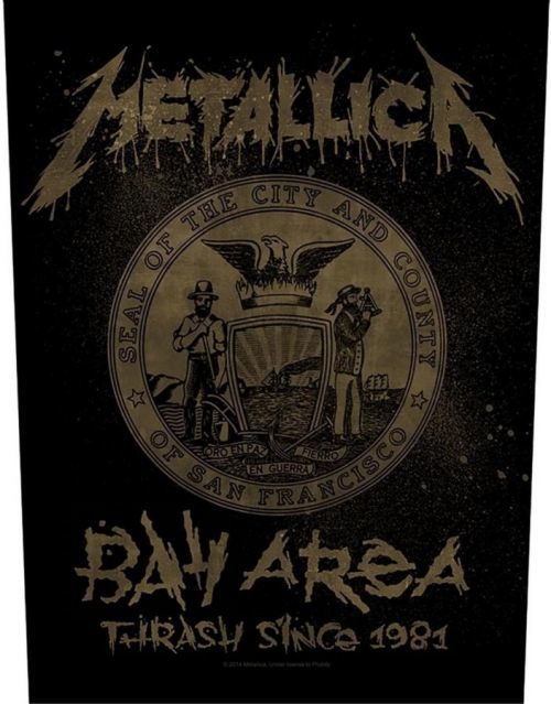Metallica Bay Area Thrash Backpatch