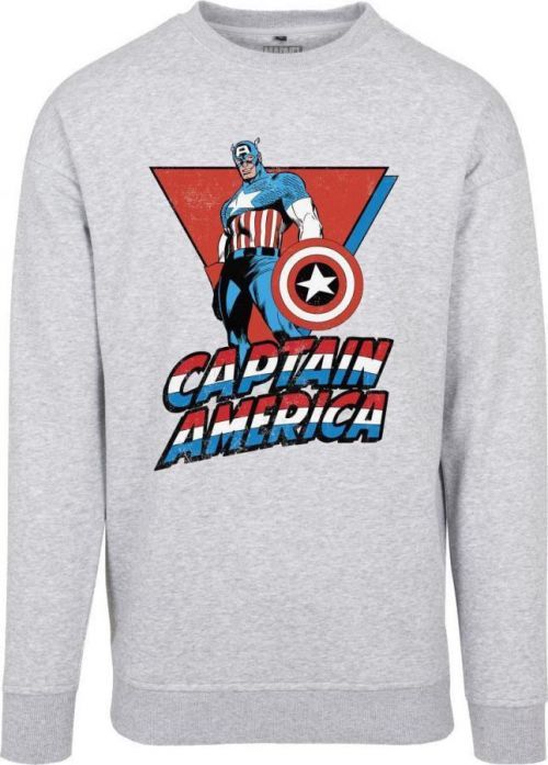 Captain America Crewneck Grey M