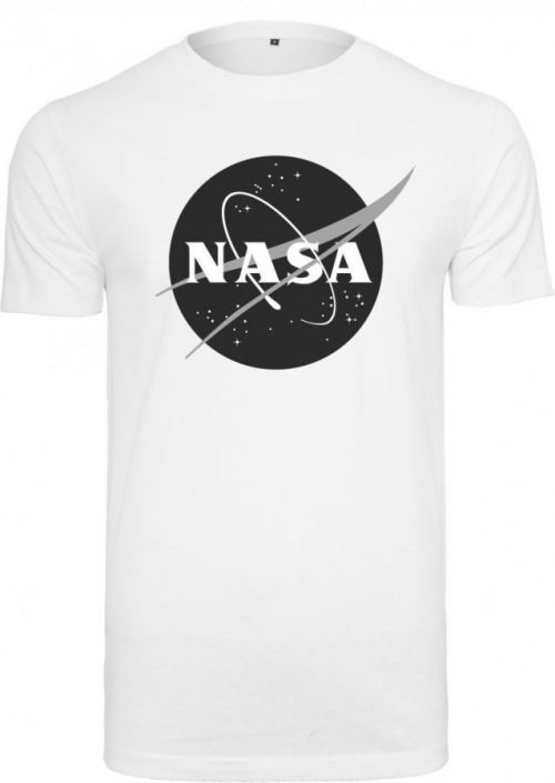 NASA Black-and-White Insignia Tee White M
