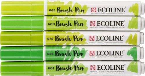 Ecoline Brushpen X5 Green