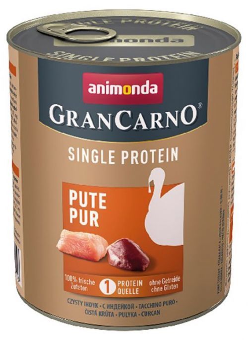 Animonda GranCarno Adult Single Protein 6 x 800 g - čisté krůtí