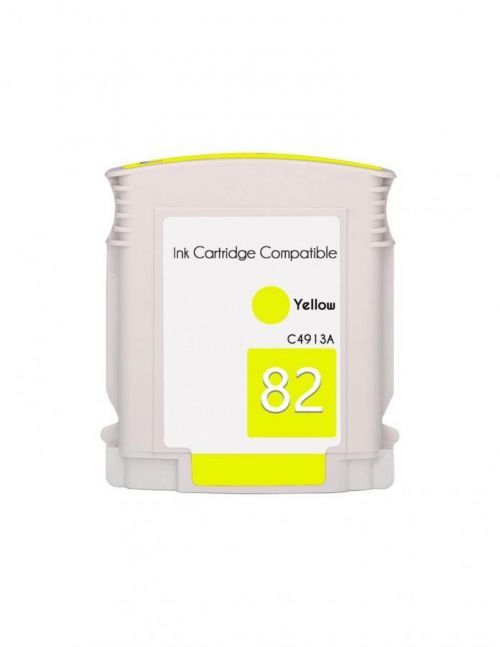 HP 82 C4913A žlutá (yellow) kompatibilní cartridge