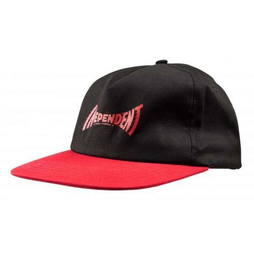 kšiltovka INDEPENDENT - Breakneck Snapback Cap Black/Red (BLACK-RED) velikost: OS