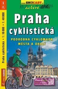 Praha cyklistická - mapa 1:16t. SC - neuveden, Volné listy