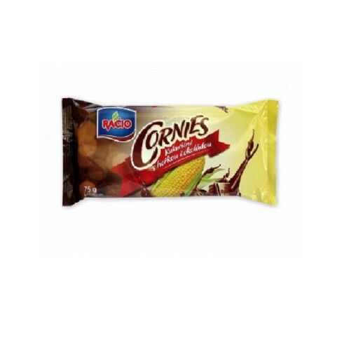 CORNIES kukuřičné s hořkou čokoládou 75 g 75g