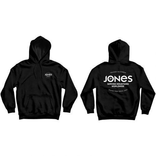 mikina JONES - Hoodie Riding Free Black (BK) velikost: S