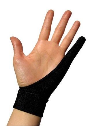 SmudgeGuard 1 rukavice velikost XS, černá