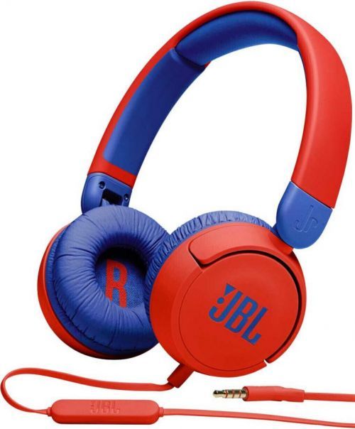 Sluchátka přes hlavu jbl jr310 red