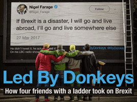 Led by Donkeys - How four friends with a ladder took on Brexit (LedByDonkeys)(Pevná vazba)