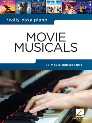 REALLY EASY PIANO MOVIE MUSICALS(Paperback)