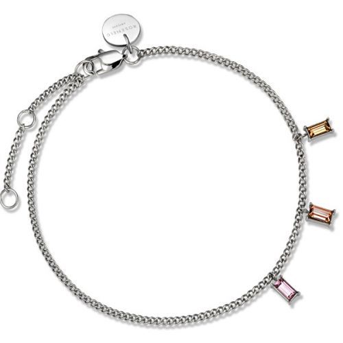 Rosefield Ocelový náramek s barevnými krystaly TOCCOMBO JTBBS-J432