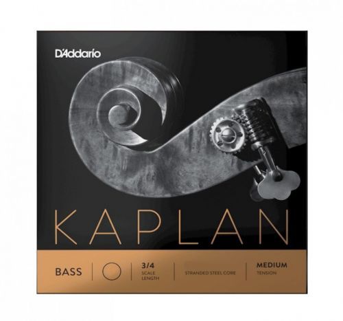 D'Addario Orchestral Kaplan kontrabasová C-EXT struna, střední tvrdost, ks