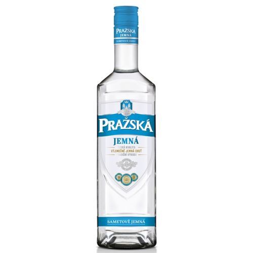 Vodka Pražská Jemná 0,5l 30%