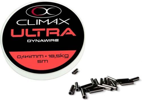 Vázací lanko Climax DYNAWIRE 5m + 20ks crimps 0,55mm 23kg