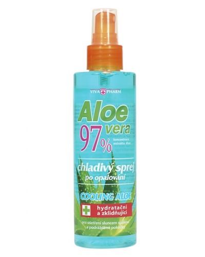 Vivaco Zklidňující sprej Aloe vera 97% VIVAPHARM 200 ml