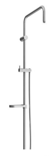 MEXEN Sprchová soupravax, hladká hadice 150cm, mýdlenka, grafit 79391-66