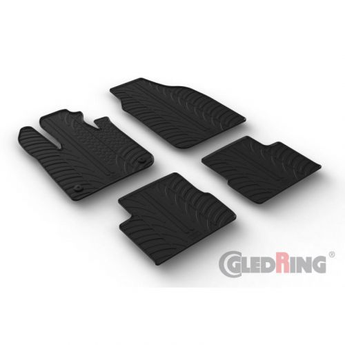 Gumové autokoberce Gledring Fiat 500e 2020-