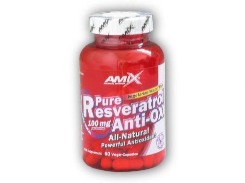 Amix Pure Resveratrol Anti-Ox 100mg 60 kapslí