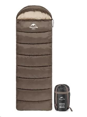 Naturehike U-serie spacák U250 1500g - hnědý