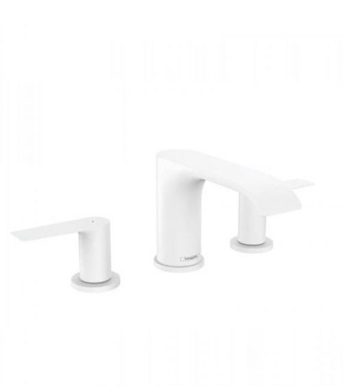 Umyvadlová baterie Hansgrohe Vivenis s výpustí matná bílá 75033700