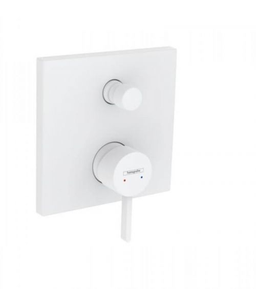 Vanová baterie Hansgrohe Finoris bez podomítkového tělesa matná bílá 76415700