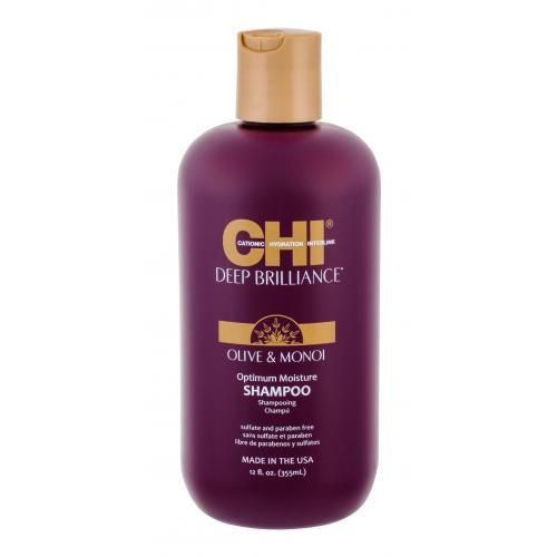 Farouk Systems CHI Deep Brilliance Optimum Moisture 355 ml šampon pro hydrataci a lesk vlasů pro ženy