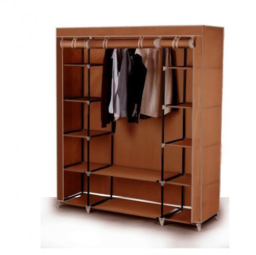 Šatníkový organizér METIN hnědá Tempo Kondela