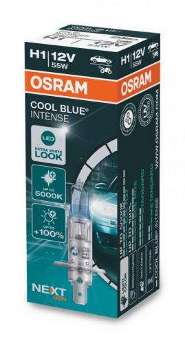 OSRAM H1 cool blue INTENSE Next Gen 64150CBN 55W 12V krabička Studená bílá 4058075520356