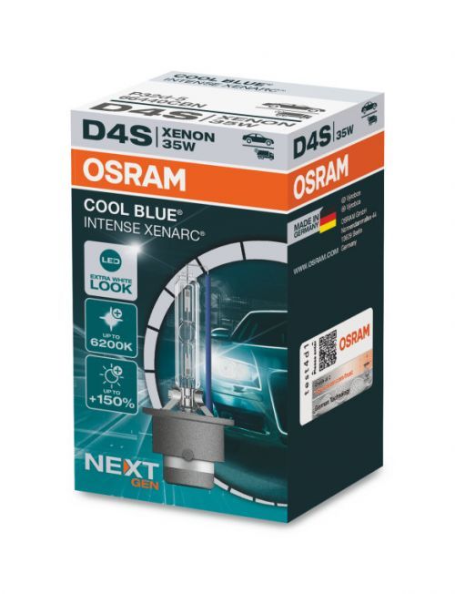 OSRAM XENARC D4S COOL BLUE INTENSE Next Gen 66440CBN, 35W, P32d-5 4062172157414