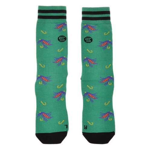 ponožky STINKY - The Fly Green (GREEN )