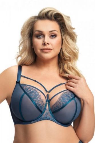 Gorsenia Paradise 496 modrá Podprsenka měkká 75M modrá