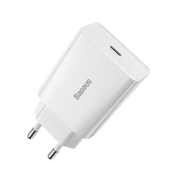 Baseus CCFS-SN02 Speed Mini Nabíječka USB-C 20W White; 6953156201705