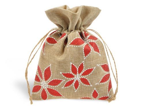 MFP 5800740 Sáček textil vánoční růže 13x17cm