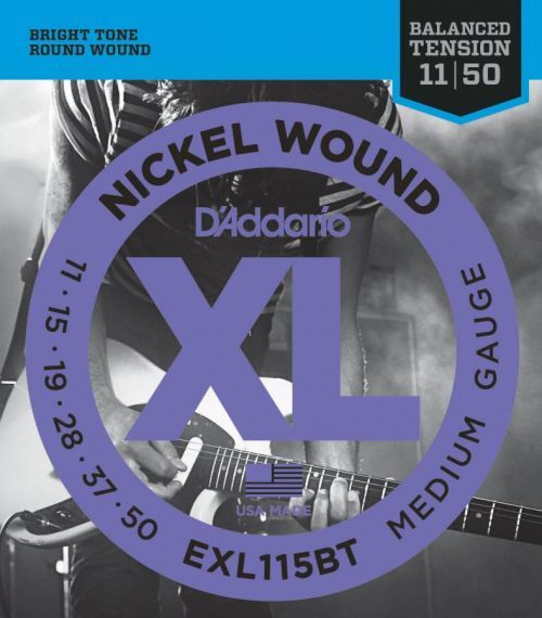 D´Addario EXL-115 BT Electric guitar set XL MEDIUM