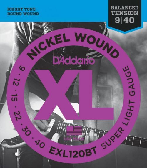 D´Addario EXL-120 BT Electric Guitar Set XL SUP LITE