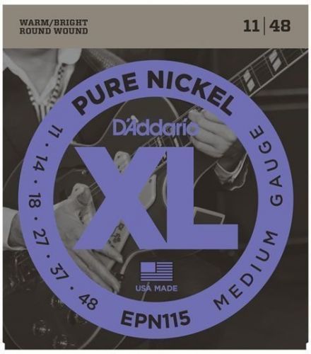 D´Addario Pure Nickel Blues/Jazz Rock 11-48