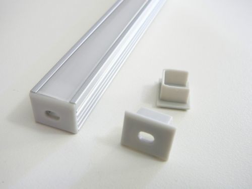 Koncovka/boční krytka pro profil N7 - s dírou