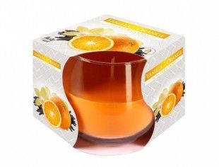 Svíčka vonná ve skle/vanilka/pomeranč/