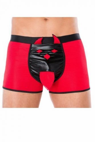 Andalea SW/108 Pánské boxerky 2XL/3XL černo-červená