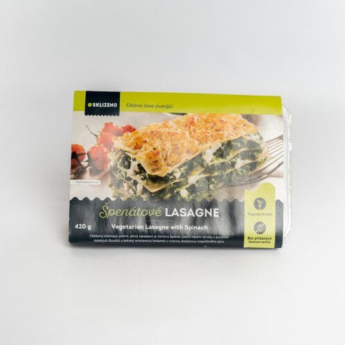 Špenátové lasagne 420 g 0l