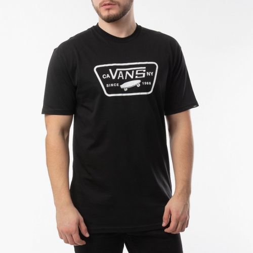 triko VANS - Full Patch Black-White (Y28) velikost: M