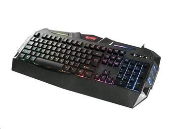 Fury Gaming Keyboard SPITFIRE USB, backlight, US layout, Black