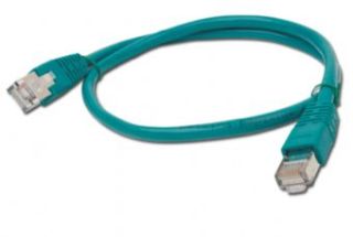 Gembird Patch kabel RJ45, cat. 5e, FTP, 1m, zelený