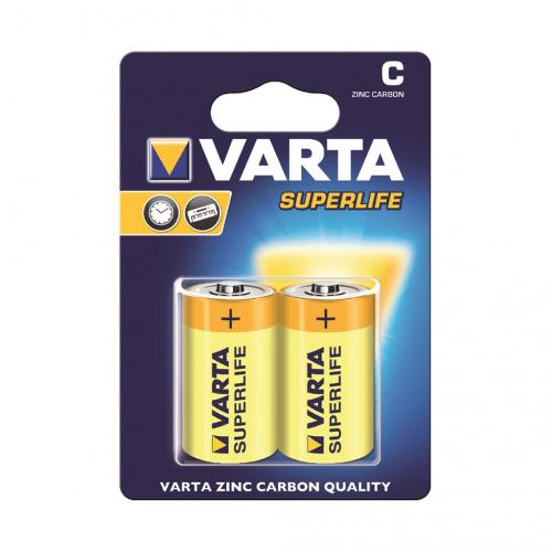 VARTA zinc batteries R14 (typ C) 2pcs Superlife