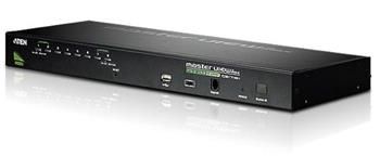Aten CS-1708A 8-port KVM PS/2+USB, OSD, rack 19