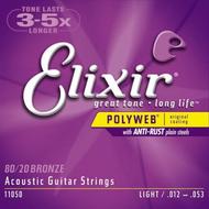 Elixir 11050 Acoustic POLYWEB 80/20 Bronze Light