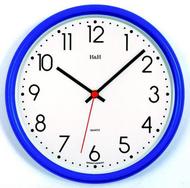H&H Nástěnné hodiny plastové 3041.1, 3041.6 B, 3365.4 H&H 3041 B - modré