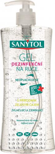 Sanytol bezoplachový dezinfekční gel na ruce 500 ml