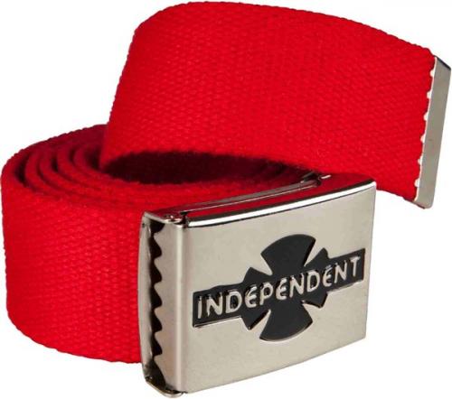 pásek INDEPENDENT - Clipped Cardinal Red (CARDINAL RED)